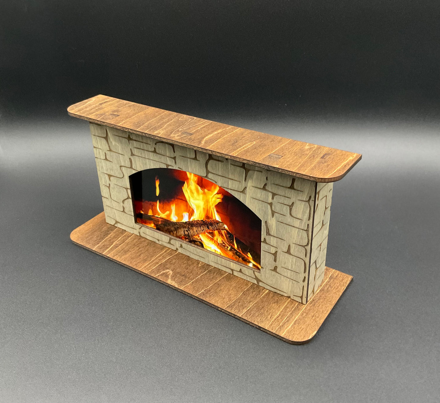 Cell phone Fireplace