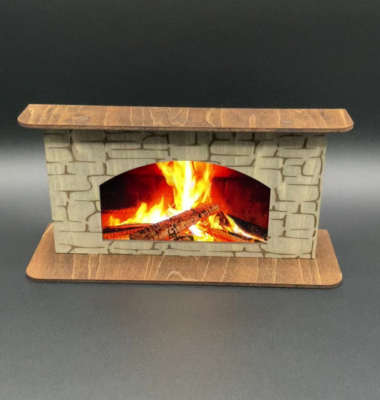 Cell phone Fireplace